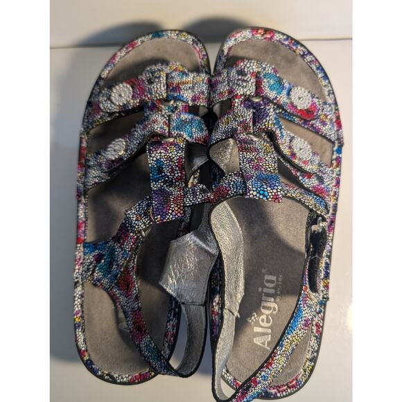 ALEGRIA Kleo Blissful Leather Gladiator Sandals KLE-447 Womens EU 40 / US 9.5-10 - Picture 12 of 16